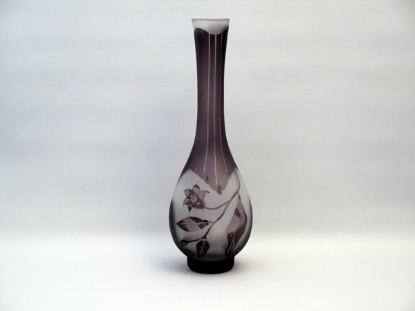 ガレ風茄子の花瓶